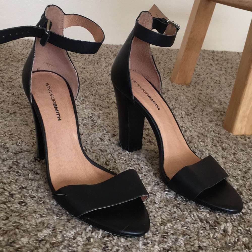 Windsor Smith ankle strap heels